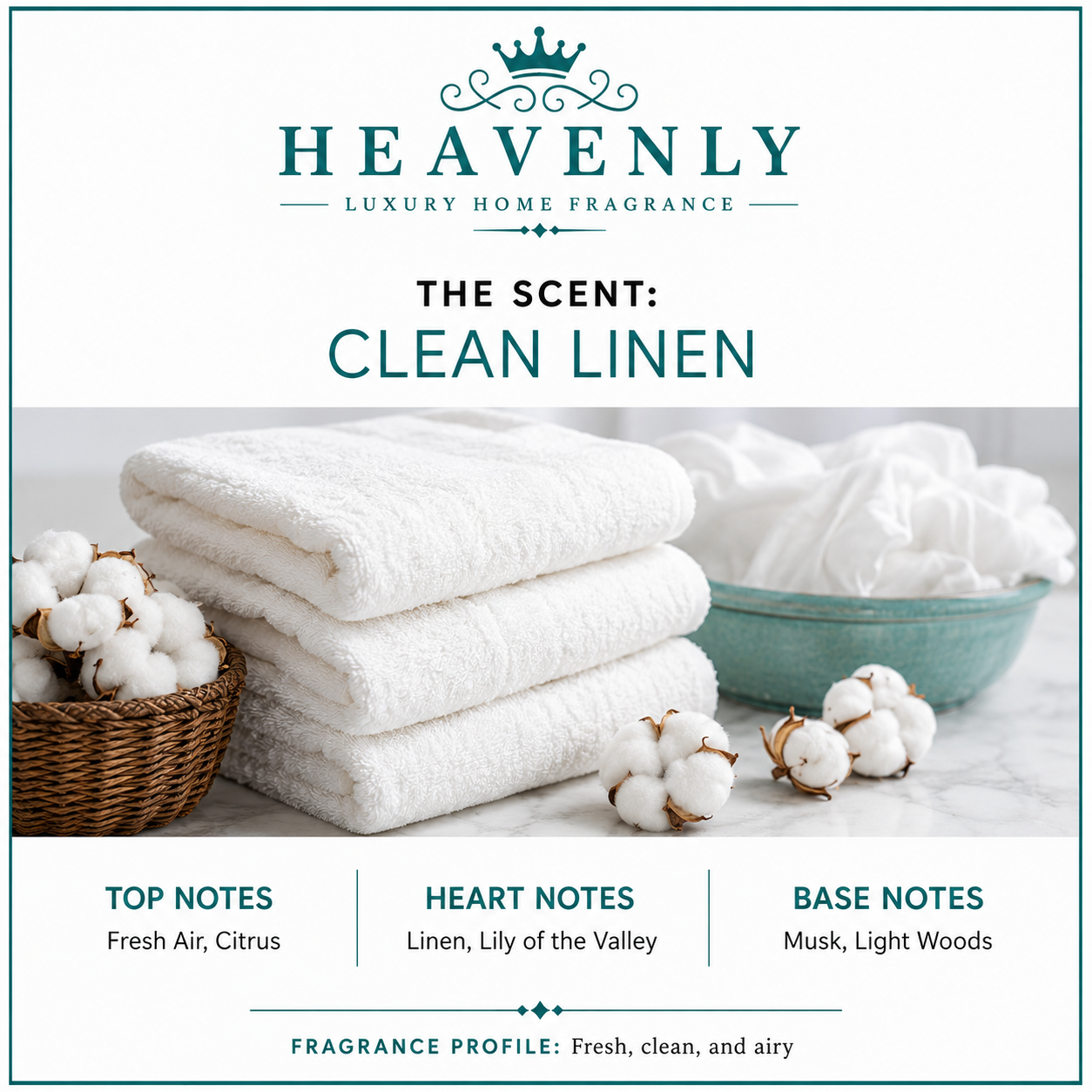 Clean Linen Candle