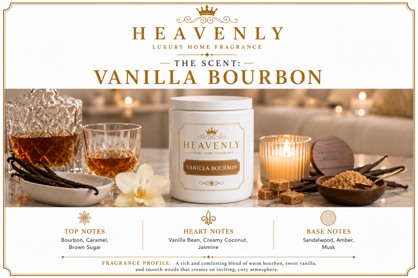 Vanilla Bourbon Candle