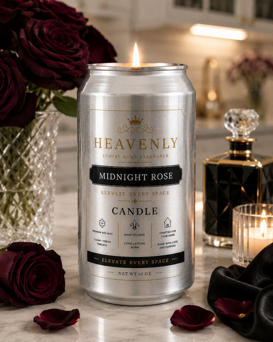 Midnight Rose Candle