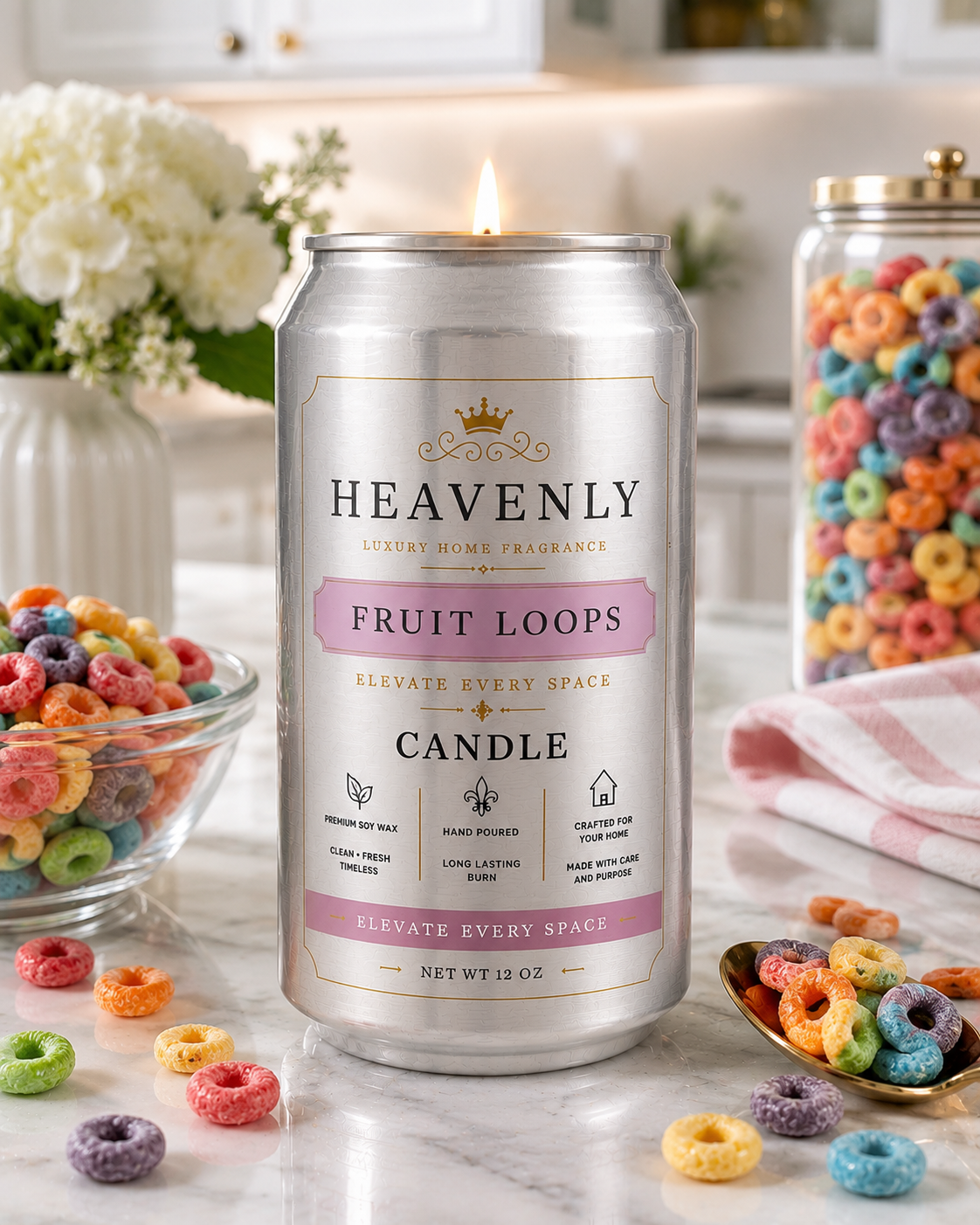 Fruit Loops Candle